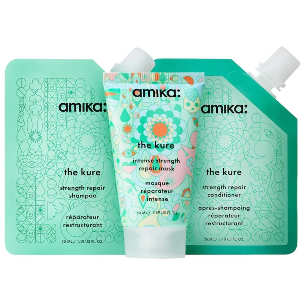 Amika Sephora Brand New
shampoo| condition| hair mask